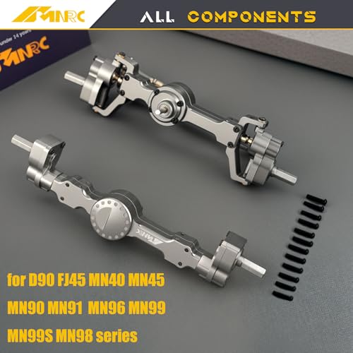 NMNRC Alloy Front Rear Portal Axle for 112 MN99S MN98 MN91 MN96 MN99 MN90 MN40 MN45 FJ45 D90 D91 D99 D99S Upgrades Part - Image 5