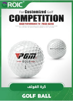 GROIC 3 Pack Golf Ball, Premium Standard Golf Balls for Distance and Straighter Shots, Three-Piece Golf Ball Designed for Advanced Golfers, Standard Golf Accessories for Adults  - Image 2