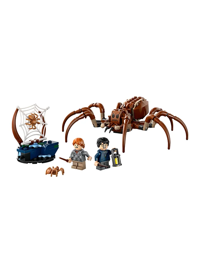 ليغو Harry Potter Aragog In The Forbidden Forest Set, Spider Toy Playset For Kids, Magical Creature Figure, 2 Minifigures, Gift For Boys, Girls And Any Fan Aged 7 Plus 76434 (195 Pieces)