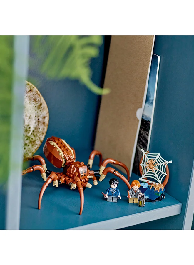 ليغو Harry Potter Aragog In The Forbidden Forest Set, Spider Toy Playset For Kids, Magical Creature Figure, 2 Minifigures, Gift For Boys, Girls And Any Fan Aged 7 Plus 76434 (195 Pieces)