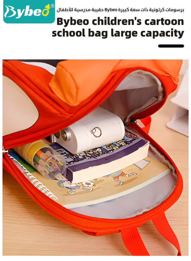 Bybeo Kids Backpack, Toddler School Bag, Small Kids Daypack, Baby Preschool Bag, Cute Car Shape Travel Bag for Baby Boys and Girls, Perfect for Kindergarten, Travel, School - Image 3