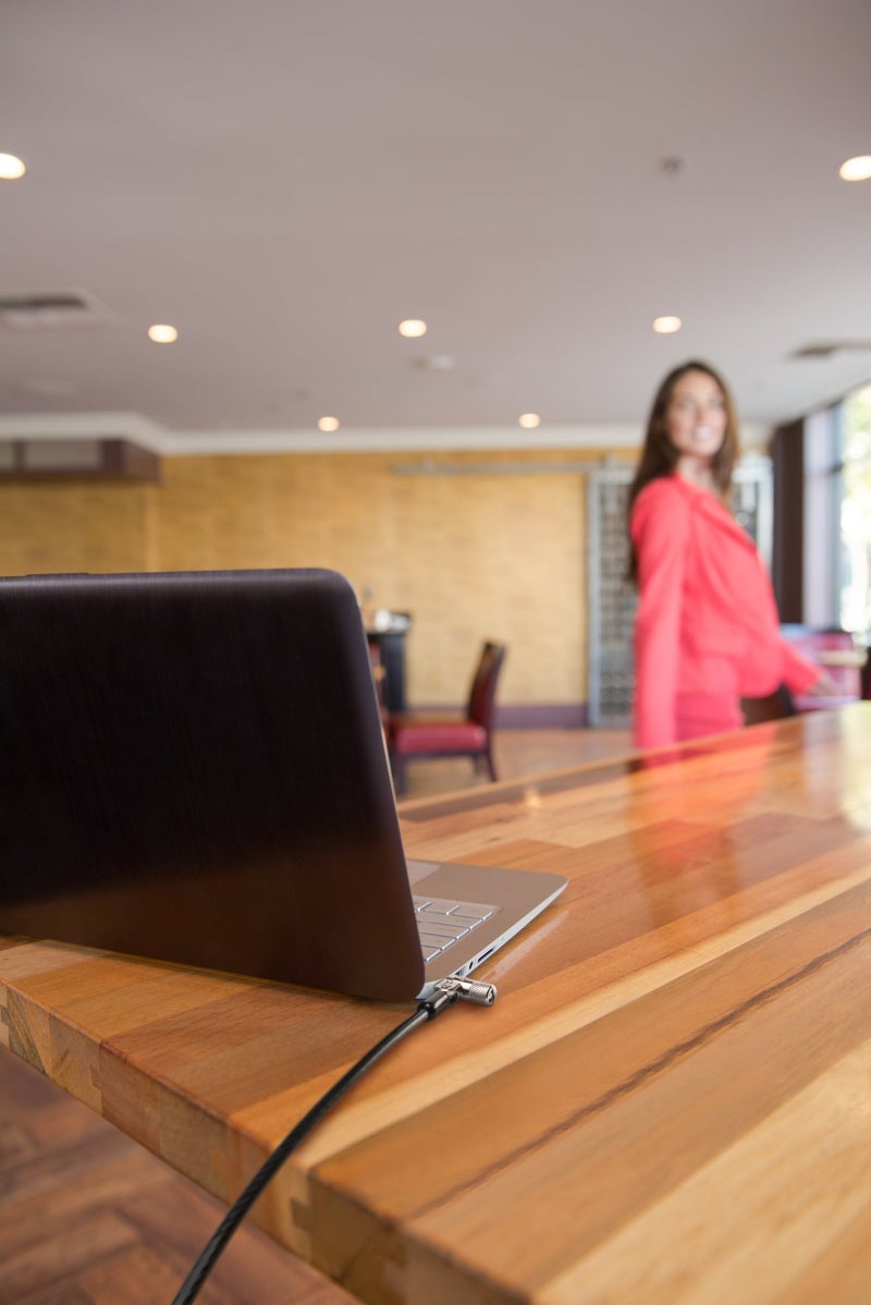Kensington قفل كابل كينجستون لأجهزة لابتوب HP و Lenovo و Asus و Acer وأجهزة أخرى - رأس قفل دوار أصغر وأقوى (K65035AM) - Image 5