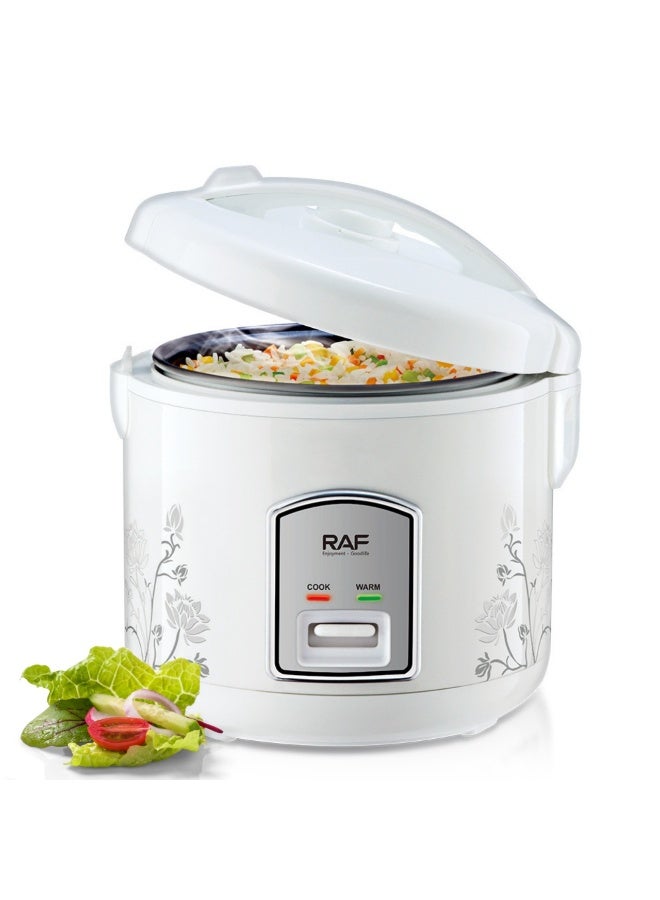 RAF Rice Cooker – 900W, 5L Large Capacity, Non-Stick Coating, Constant Temperature, Easy Clean, Healthy Cooking with 80% Less Oil, Electric Multi Rice Cooker - Image 1