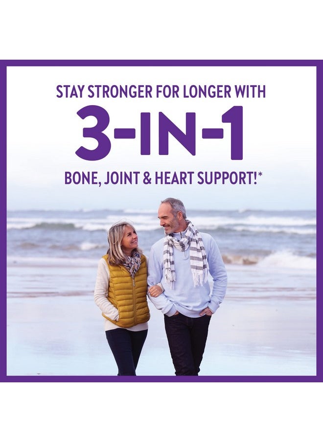 Calcium Supplement Bone Strength Tiny Tabs Organic Red Marine Algae Calcium With Vitamin D3+K2 + Magnesium 70+ Trace Minerals For Bone Health Gluten Free Easy To Swallow 240 Ct
