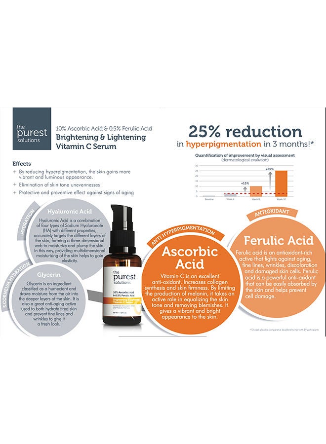 the purest solutions Brightening & Lightening Vitamin C Serum - Image 4