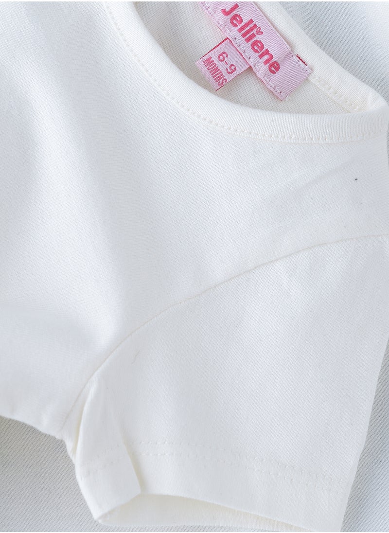 Jelliene Sunshine Squad: Girls' Comfy Cotton Tees Playful & Summer Fun  - Image 4