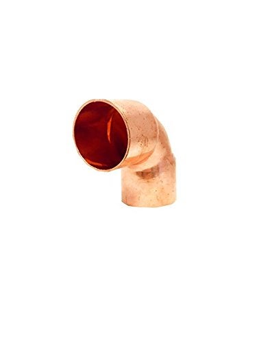 Libra Supply 1 inch(Nominal Size) 90 Degree Copper Elbow, C x C, (Pack of 10 pcs, click in for more size options), 1'', 1-inch Copper Pressure Pipe Fitting Plumbing Supply - Image 3