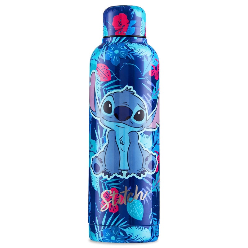 Disney Stitch Insulated Water Bottle 515ml Stainless Steel Metal Drinks Bottle Teenagers Hot or Cold School Sports Travel Stitch Gifts - Image 2