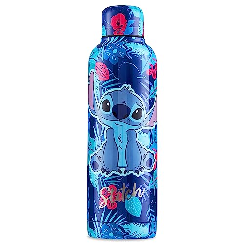 Disney Stitch Insulated Water Bottle 515ml Stainless Steel Metal Drinks Bottle Teenagers Hot or Cold School Sports Travel Stitch Gifts - Image 1