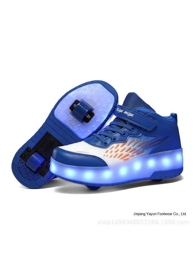 Kids' Flying Shoes - Dual-Wheel Stunt Sneakers