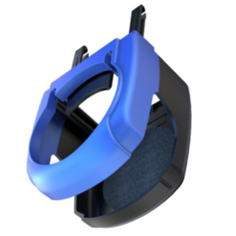 Car Air Vent Cup Holder: Blue, Ac Vent Mounted, Non-Slip Sponge Base, Space-Saving - Temp-Regulating Via Ac Airflow, Secure Tool-Free Installation, Versatile Storage for Drinks, Small Items, Ashtray f - Image 4