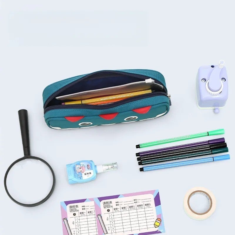 Boys Pencil Case Dinosaur 6-12 Years, School Supplies for Kids Large Capacity Waterproof Stationery Bag - Image 5