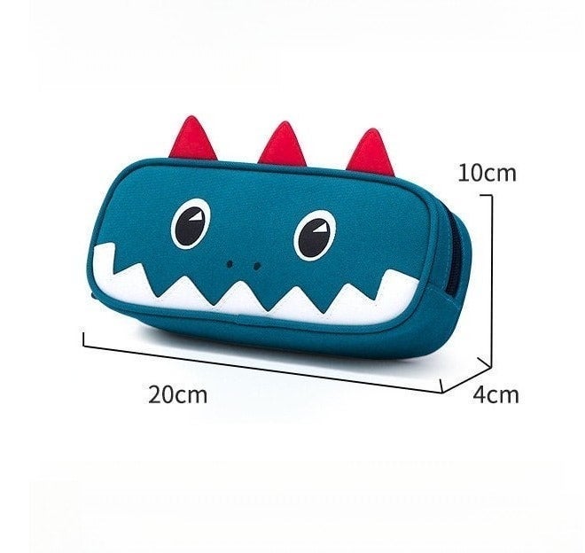 Boys Pencil Case Dinosaur 6-12 Years, School Supplies for Kids Large Capacity Waterproof Stationery Bag - Image 2