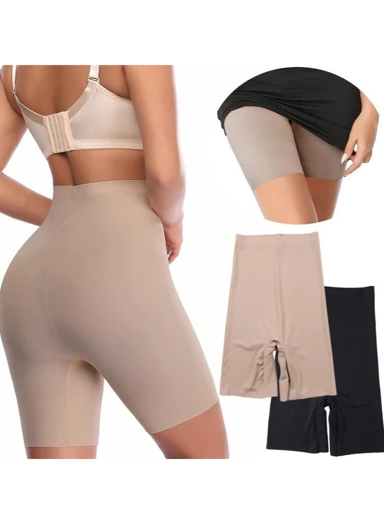 Vitpharma Slip Shorts Women High Waist Safety Panty Invisible Under Dress Seamless Underwear Control Panties  - Image 2