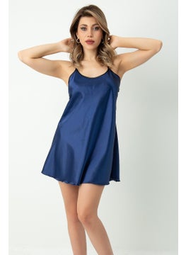 DoReMi Mini Satin Nightgown with Back Lace Detail  - Image 1