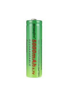 Skywolfeye 18650 Flashlight 3.7-4.2V Rechargeable Lithium Battery 1200 MA 18650 Lithium Battery-Color:Green Yellow