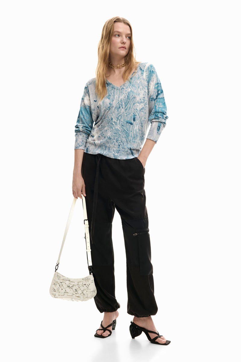 DESIGUAL Small bag with faux leather-effect fabric - Image 2