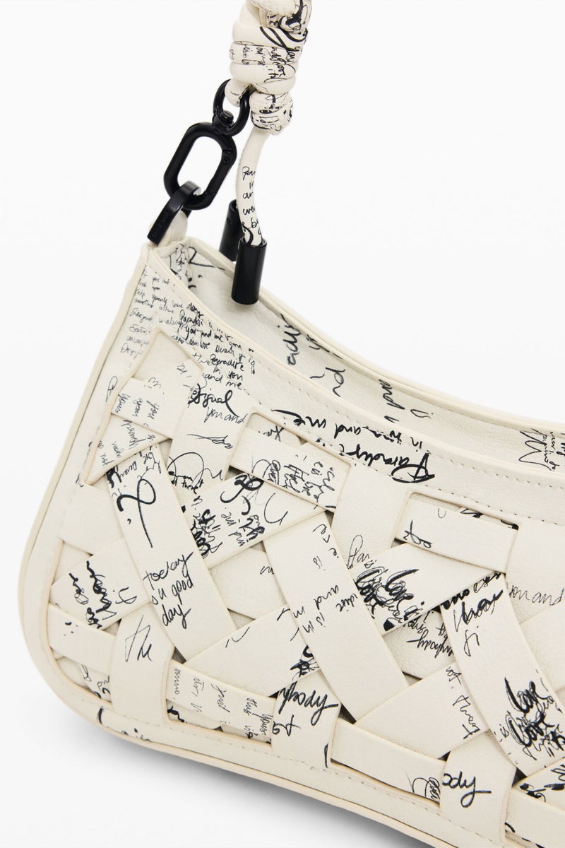 DESIGUAL Small bag with faux leather-effect fabric - Image 5