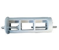 Apollo بكرة ورق تواليت أبولو ABS - 160 ورقة، طبقة واحدة، بيضاء، تجارية، حامل - Image 1