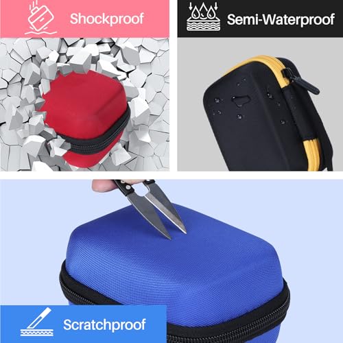 Lebakort Storage Case Compatible with KODAK PIXPRO WPZ2 Rugged Waterproof Shockproof Dustproof Digital Camera (Blue + Black Case) - Image 5