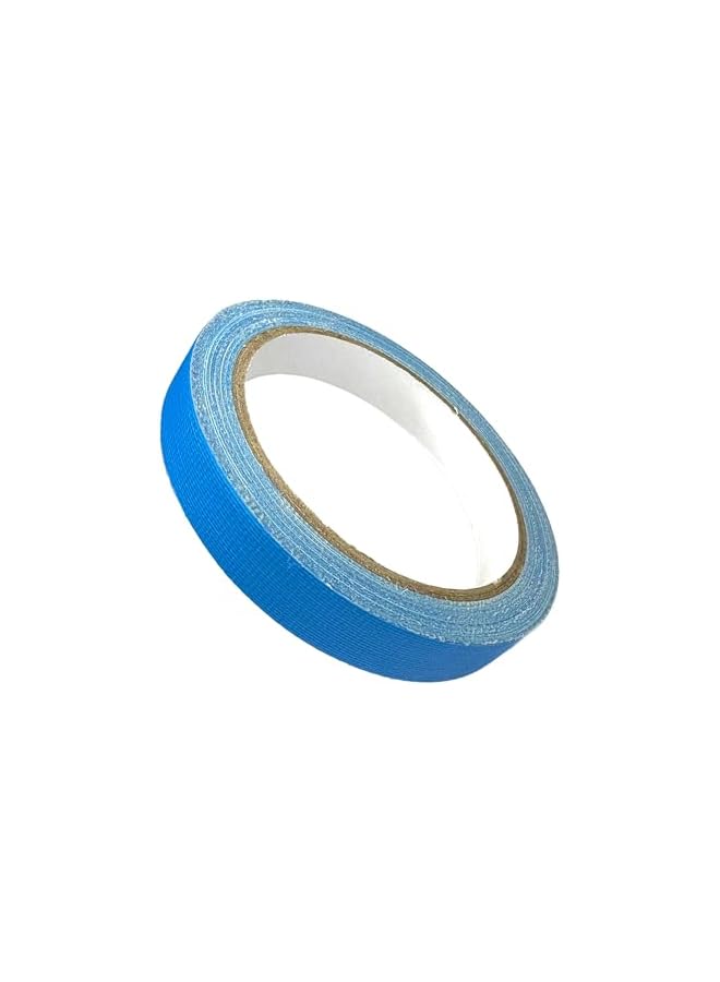 PROMASS Colored Gaffer Tape | Blue, Orange, Yellow, Pink & Green | Matte | No Residue | Easy Tear | Used for Masking, Marking, Labeling & Crafts | Width: 15mm | Length: 10m | 5 Rolls in 1 Pack  - Image 5