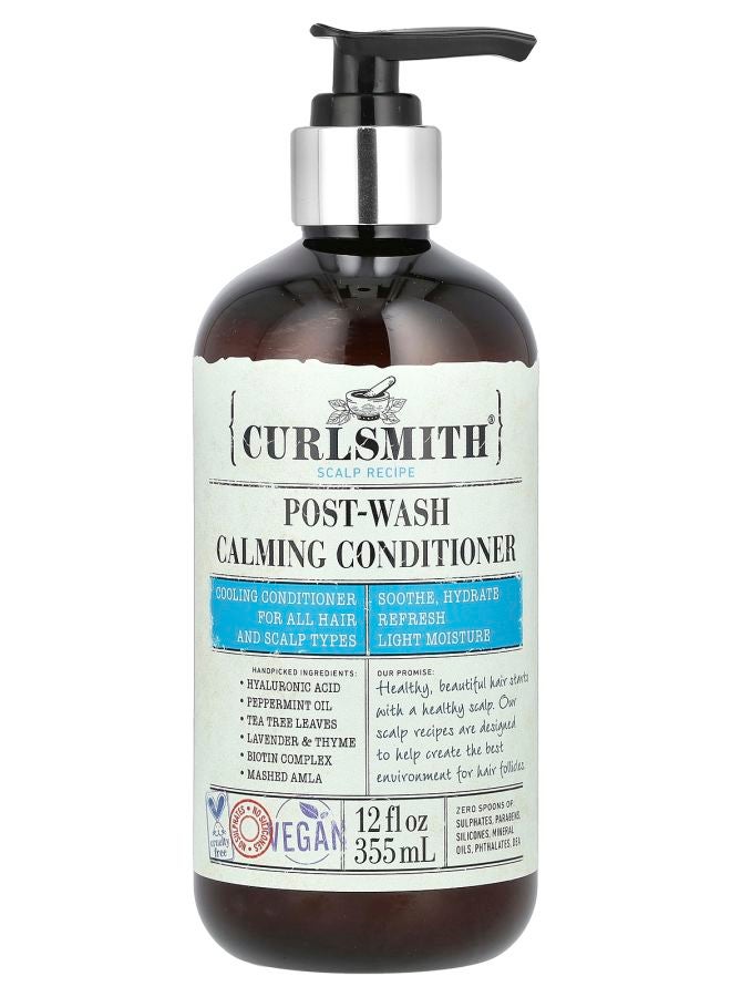 CURLSMITH Post-Wash Calming Conditioner For All Hair and Scalp Types 12 fl oz (355 ml)
