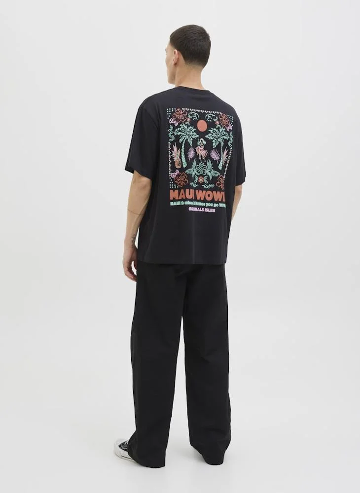 JACK & JONES Jorwowie Tee Ss Crew Neck T-Shirt