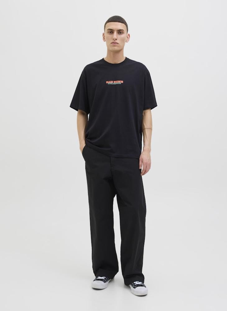 JACK & JONES Jorwowie Tee Ss Crew Neck T-Shirt  - Image 4