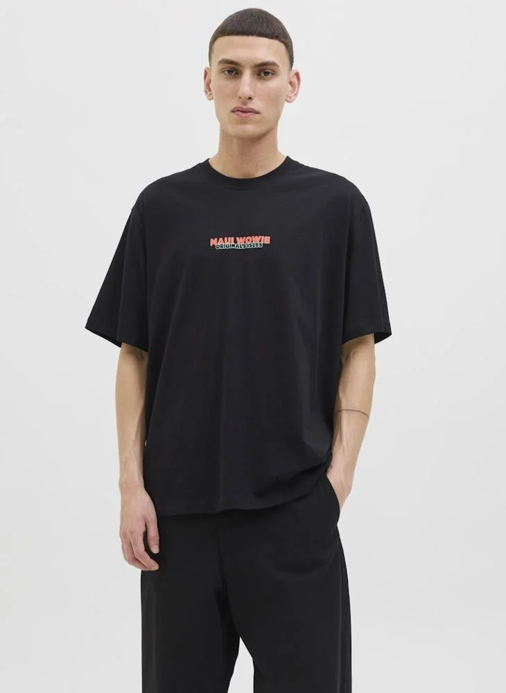 JACK & JONES Jorwowie Tee Ss Crew Neck T-Shirt