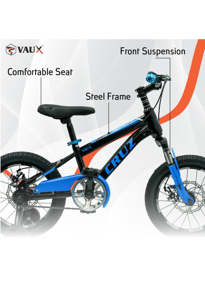 Vaux - Cruz Kids Bike 16 Inch - Blue - pzsku/ZB514B69A5CB3C0C4DD4BZ/45/_/1740125788/25afcf09-e170-4522-a88a-77d35b99d344