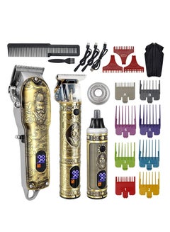 Generic Trimmer Generic Hair Clippers Beard Trimmer Nose Set for Men Professional ...