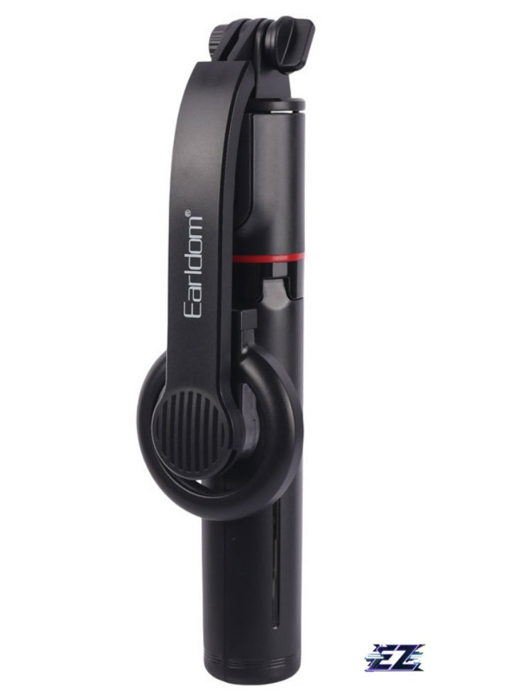 ELTRAZONE Bluetooth Tripod and Monopod – Remote Control, Perfect for Selfies, Photography, and Live Streaming, Compact Design  - Image 1