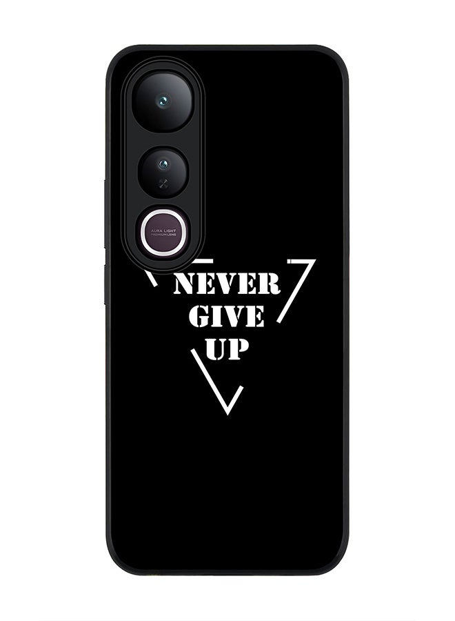 Stylizedd For vivo V50 Lite Case,Slim fit Camera Protection, Shockproof Thin Phone cover  - Never give up
