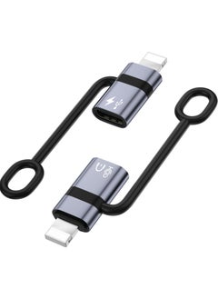 USB C to Lightning OTG Adapter - Connects Phones, Tablets to USB Flash Drives, Mics, Card Readers, and More | Versatile Accessory for Enhanced Device Functionality