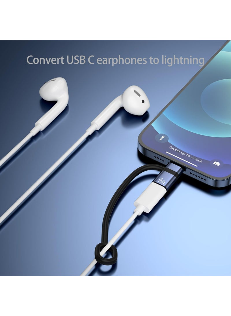 CMGTYYD - USB C to Lightning OTG Adapter - Connects Phones, Tablets to USB Flash Drives, Mics, Card Readers, and More | Versatile Accessory for Enhanced Device Functionality - Image 1