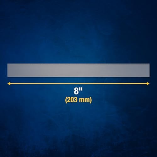 QEP شفرات استبدال QEP 62904Q 8 بوصة من الفولاذ الكربوني لآلة كشط الأرضيات والشرائط، 3 قطع، رمادي - Image 3