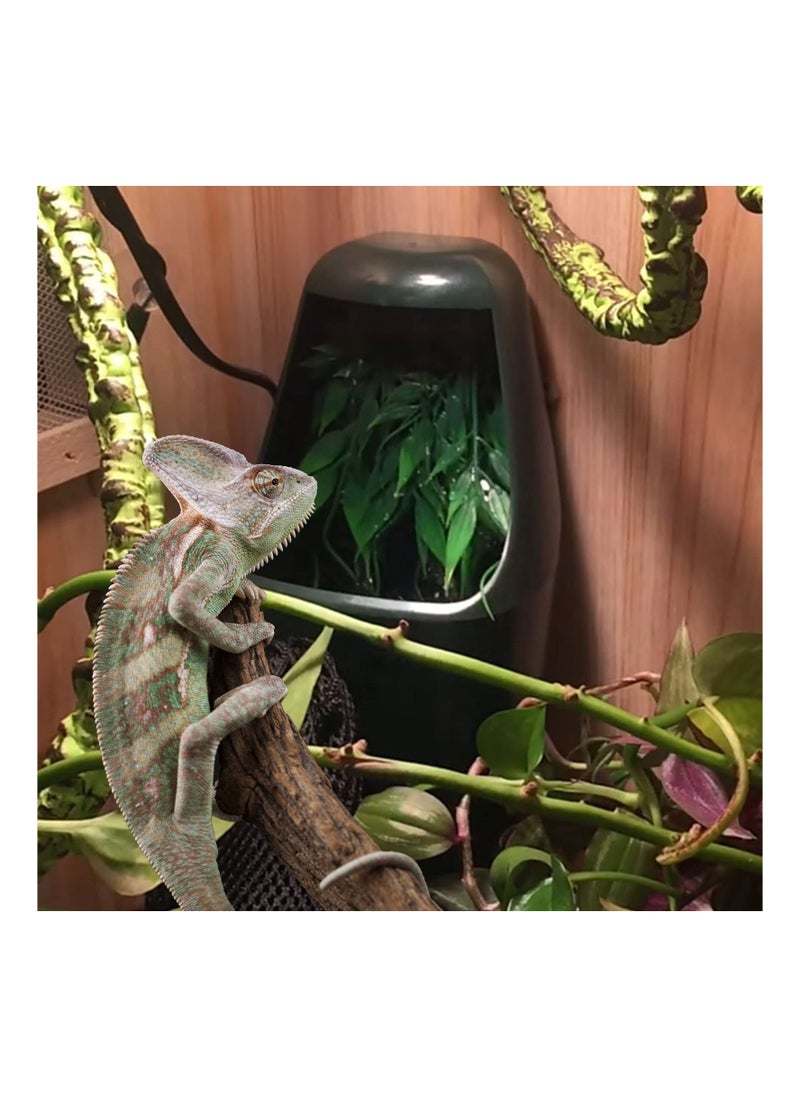 Reptile Drinking Water Dispenser for Amphibians, Automatic Reptile Water Dispenser Water Dripper Waterfall Dripper for Amphibians Lizard Chameleon Iguana Crested Gecko Turtle Frog Snake