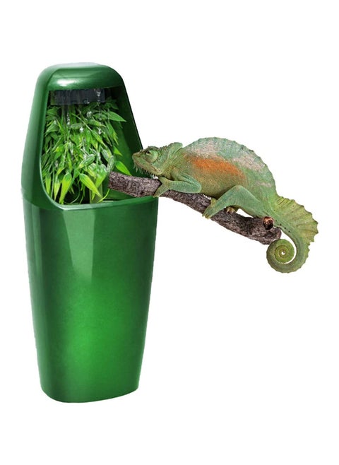 Reptile Drinking Water Dispenser for Amphibians, Automatic Reptile Water Dispenser Water Dripper Waterfall Dripper for Amphibians Lizard Chameleon Iguana Crested Gecko Turtle Frog Snake