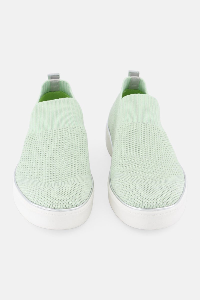 XOXO Women Slip On Casual Shoes, Mint Green - Image 2