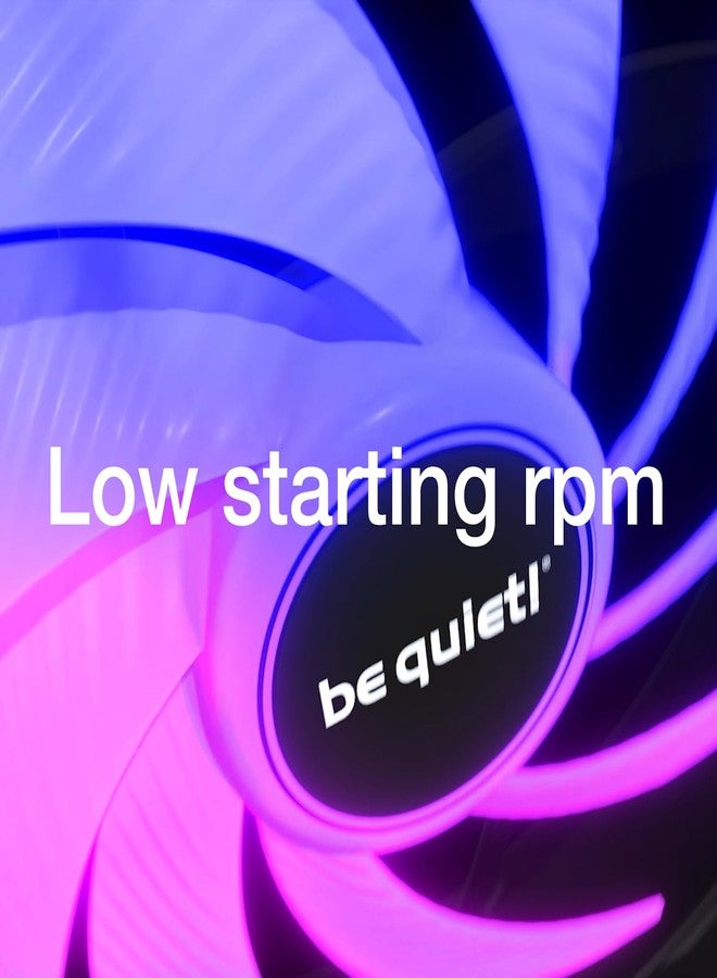 be quiet! Light Wings LX 120mm PWM PC Case Fan | Black | Triple-Pack | BL121 - Image 3