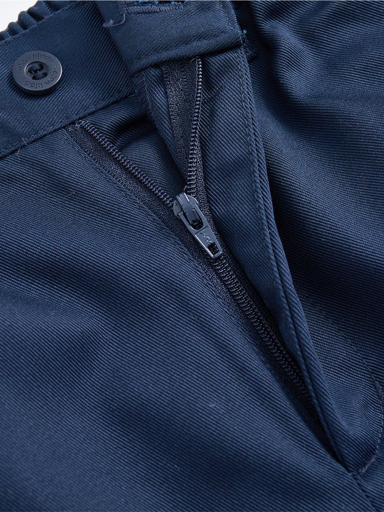 بالابالا بنطلون كاجوال - قصّة كلاسيكية منتظمة مع جيوب وإغلاق بزر وسحّاب للأولاد - Image 4