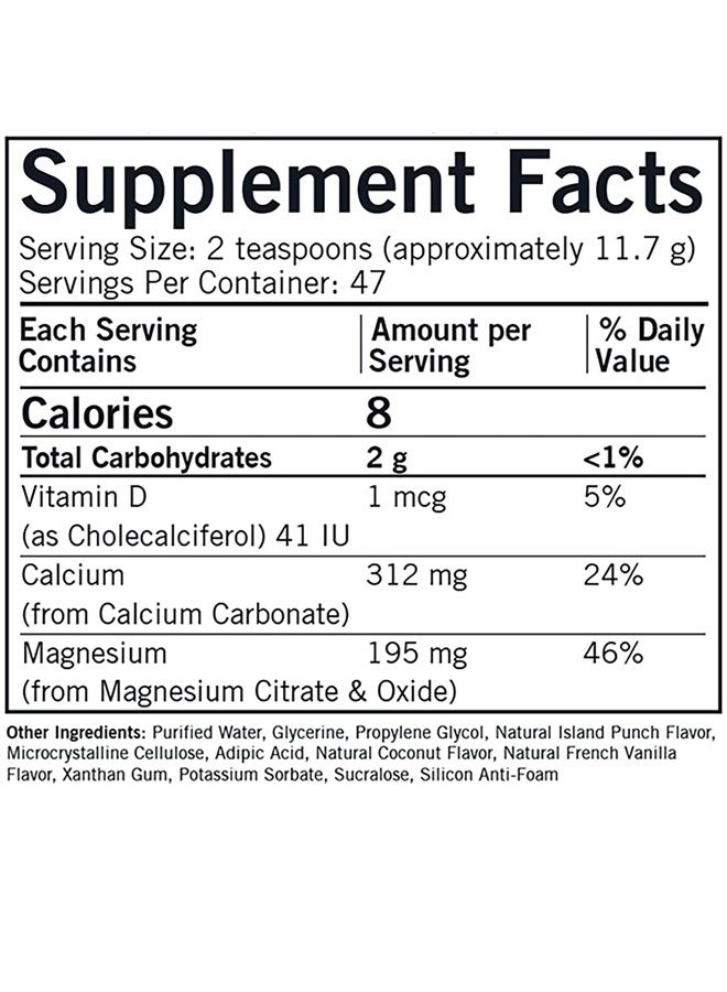 Kirkman Calcium Magnesium Liquid 16oz * - Image 2