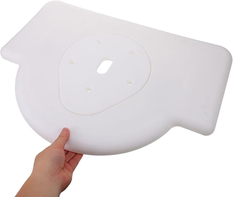 VOSAREA Walker Seat Replacement for Disabled with Waterproof Toilet Seat Board Compatible with Rollator Walker for Elderly Bathroom Safety - Image 4