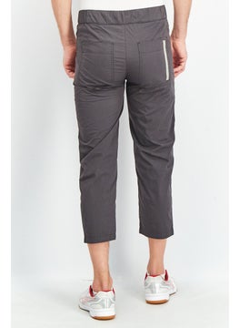 Jack Jones Men Luke Fit Solid Training Pants, Dark Grey  - Image 3