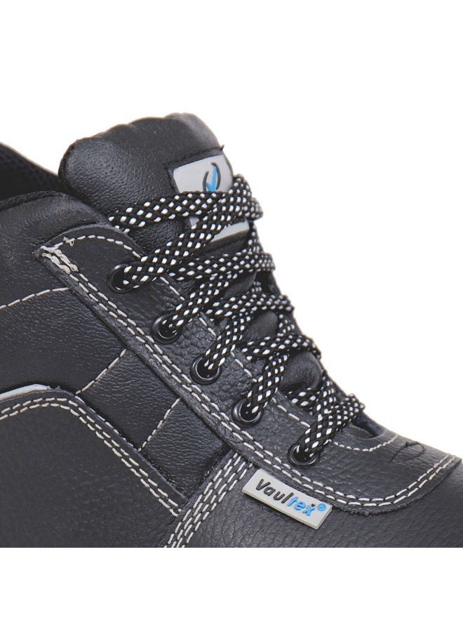 Vaultex SGB S3 SRA High Ankle Steel Toe Safety Shoes - Black, 41 - Image 3