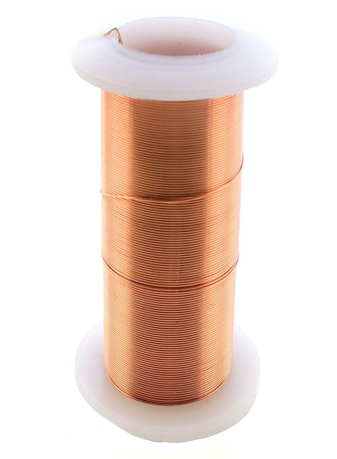 Beadsmith The Beadsmith 28-Gauge Lacquered Tarnish-Resistant Copper Wire for Jewelry Making,40 Yard,26.9 Meter Spool (Copper) - Image 1