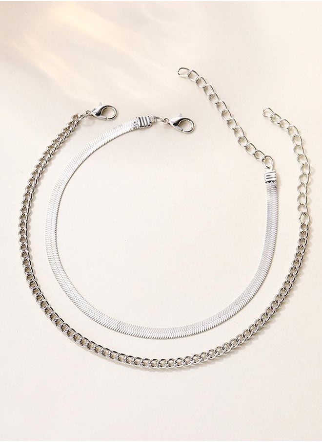 Styli Set of 2 - Assorted Link Chain Bracelets  - Image 4
