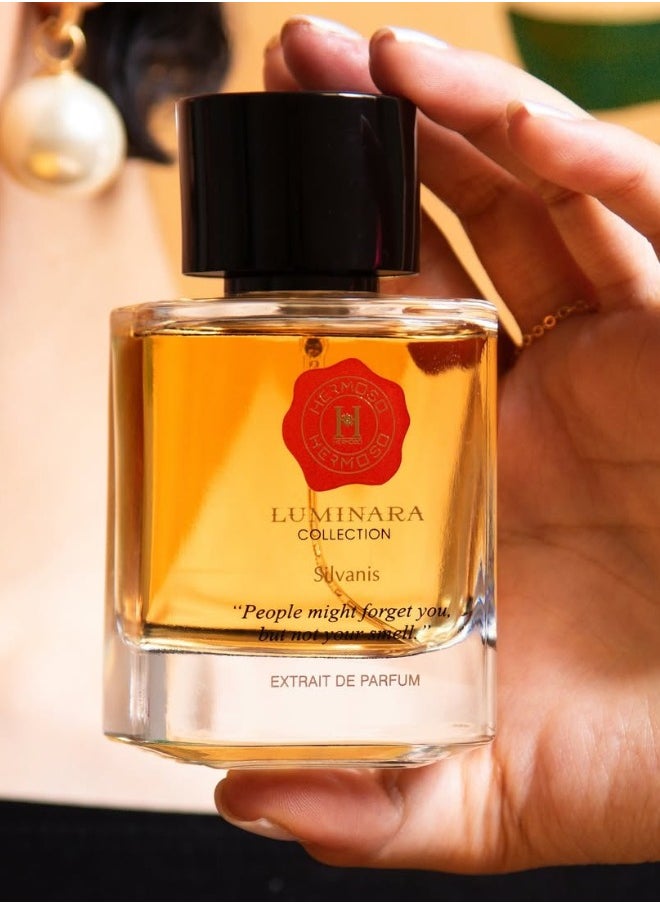 Hermoso - نجاتي لومينارا سيلفانيس اكستريت دي بارفان 100 مل | عطر فاخر للجنسين برائحة الأخشاب والمسك - Image 1