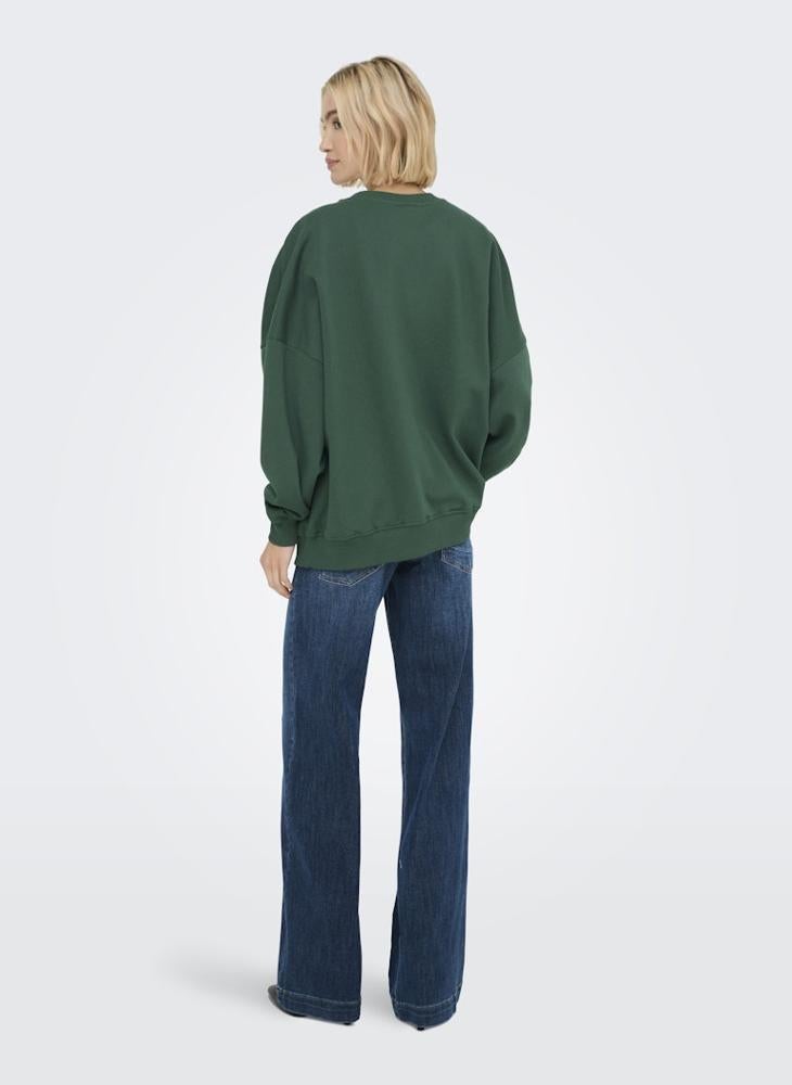 ONLY ONLBILA Long sleeve BEAR crew NECK Sweatshirt - Image 2