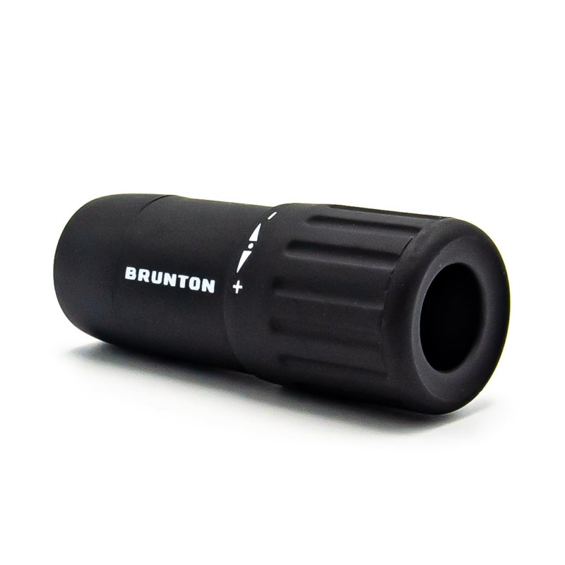 Brunton منظار برونتون إيكو 7x18 - منظار جيب خفيف الوزن ومضغوط للسفر والمشي - أسود - Image 1